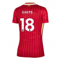 Liverpool Cody Gakpo #18 Fußballbekleidung Heimtrikot Damen 2024-25 Kurzarm